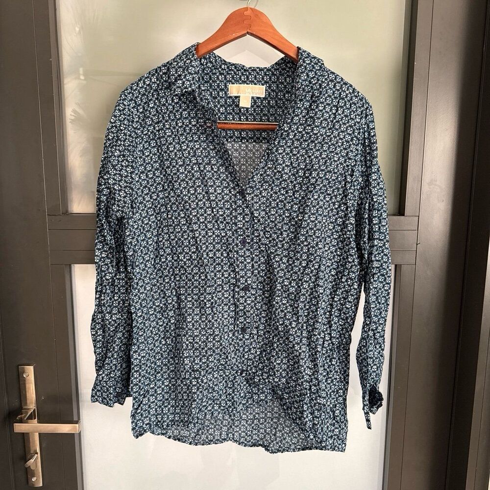 Michael Kors Long Sleeve Button Down Size Medium